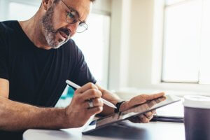 Tablets mit Stift